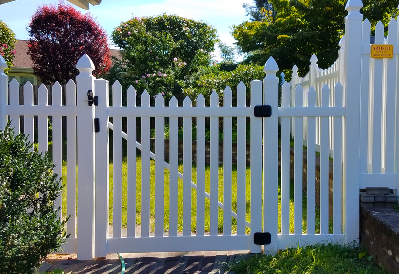 Picket Fence Gate